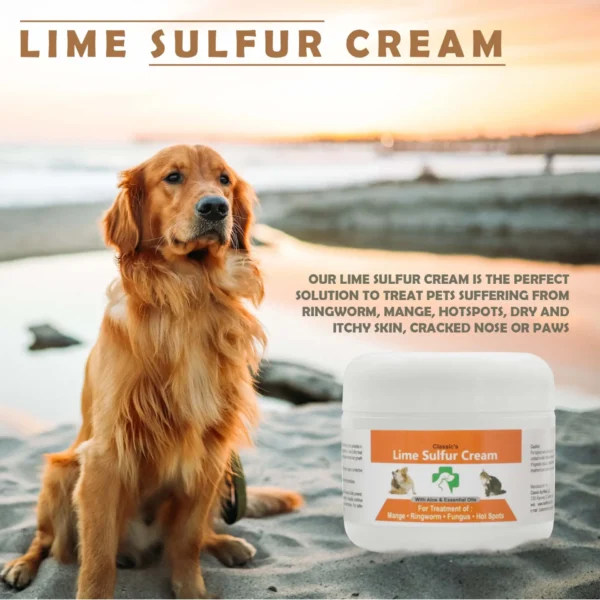 Lime Sulfur Pet Skin Cream and Spray - Image 2