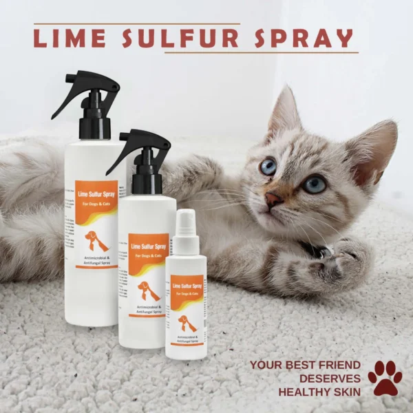 Lime Sulfur Pet Skin Cream and Spray - Image 4