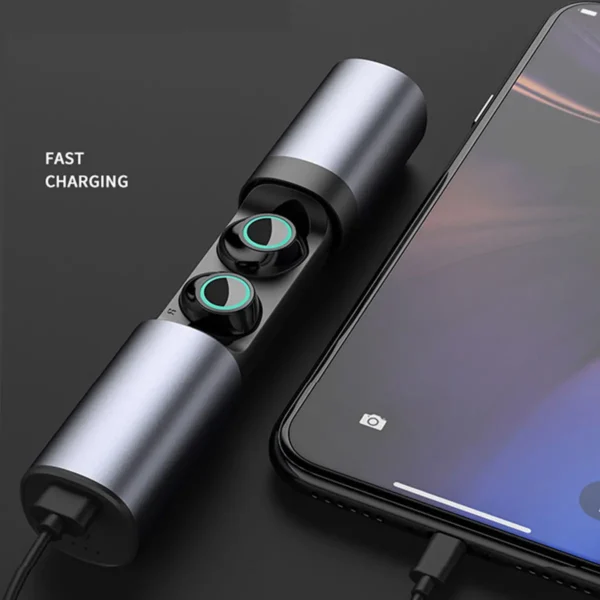 True Twin 2 In 1 Wireless Headphones With Phone Charger - Image 8