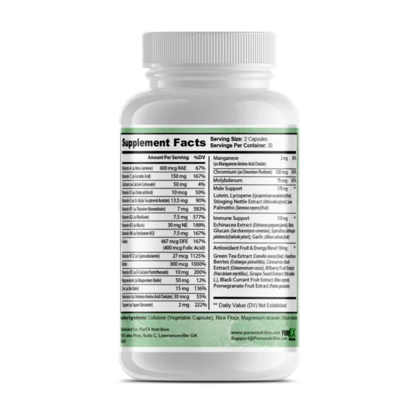 Pure Multi-Vitamins Mens - Image 3