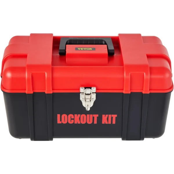 VEVOR 42 PCS Lockout Tagout Kits, Electrical Safety Loto Kit Includes Padlocks, 5 Kinds of Lockouts, Hasps, Tags & Ties, Box, Lockout Safety Tools for Electrical Risk Removal in Industrial, Machinery - Image 8