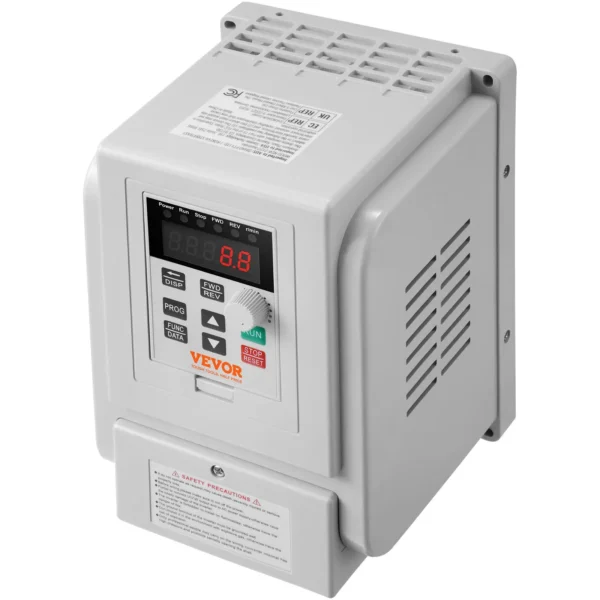 VEVOR VFD 2.2KW 10A 3HP Variable Frequency Drive for 3-Phase Motor Speed Control - Image 10