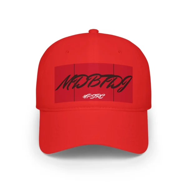 MDBTDJ#PSRC Red - Low Profile Baseball Cap