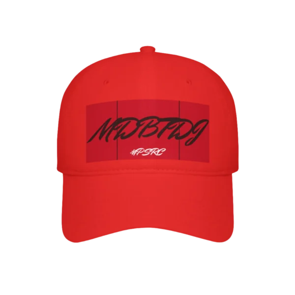 MDBTDJ#PSRC Red - Low Profile Baseball Cap - Image 4