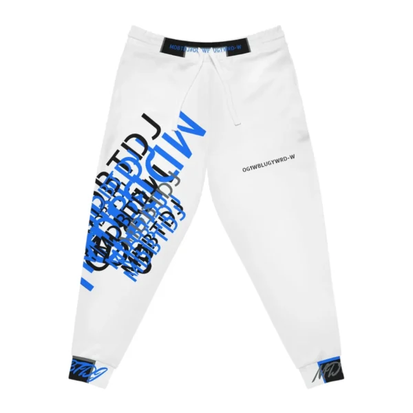 MDBTDJ#OG1WBLUGYWRD-W Premium Athletic Joggers Sweat Pants Activewear - Image 8