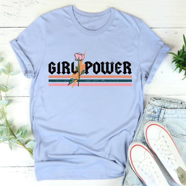 Girl Power Rose Tee - Image 4